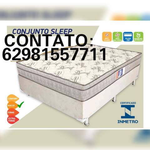 Conj. Sleep Bonnel 25cm Molas Ensacadas!Até 10x Sem Juros