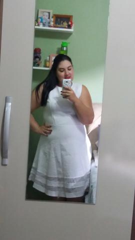 Vestido Branco Plus Size - Foto 2