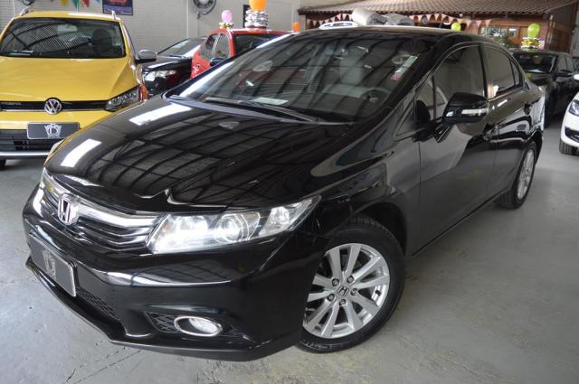 Honda Civic Sedan LXR 2.0 Flexone 16V Aut. 4p - Preto - 2014