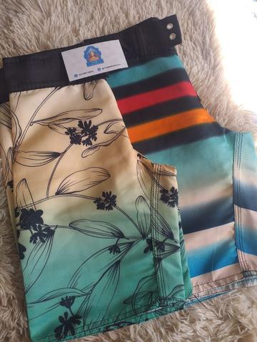 Bermudas tactel masculino infantil