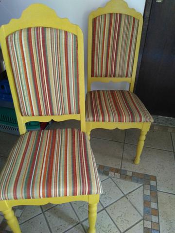 Cadeira antiga restaurada - Foto 2