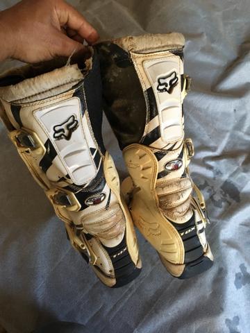 Bota motocross e trilhas, Fox comp 5 usada