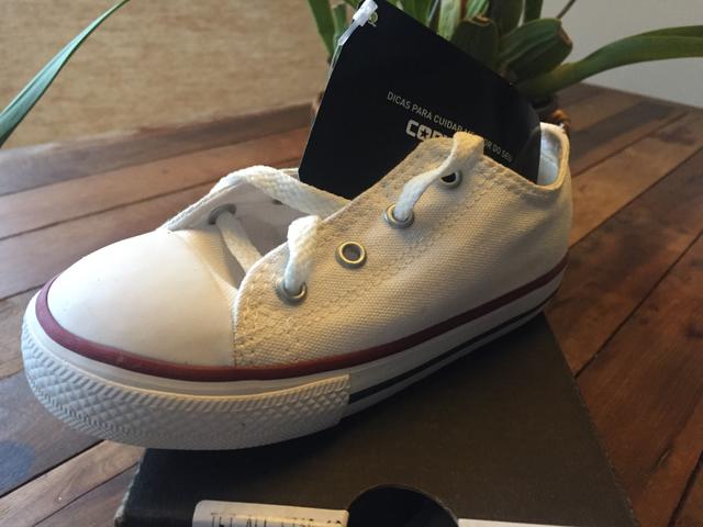 Tênis all star chuck taylor tamanho 25