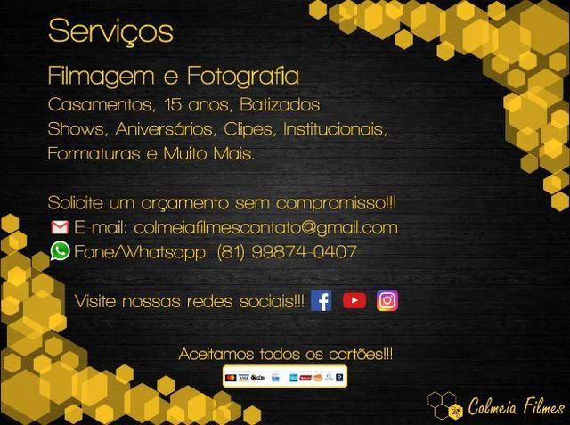 Filmagem e Fotografia (Promoção) - Foto 2