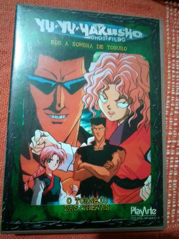 4 dvds YU.YU.YAKUSHO E DRAGONBALL Z O FILME