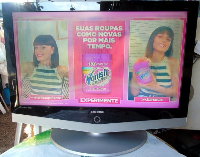 Samsung Tv Lcd 40 Polegadas com Mancha Na Tela