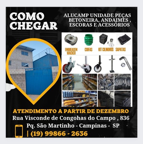Vendas Escoras Metálicas novas 3,20 mts - Foto 2