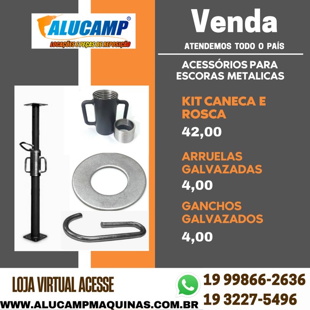 Vendas Escoras Metálicas novas 3,20 mts - Foto 5