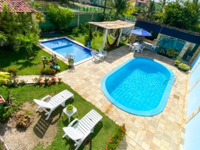 Casa praia dos Carneiros-50m do mar+4suítes+2 piscinas+Sinuca+PET Verão2025 Disp