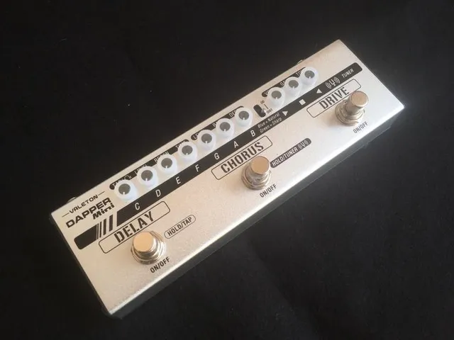 Dapper Mini Valeton Multiefeitos (Drive, Chorus e Delay)