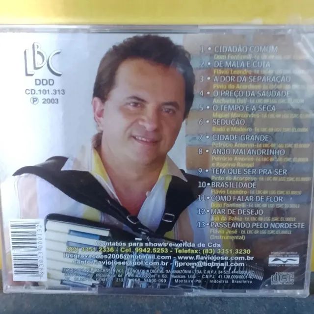 Cd Flávio José Cidadão comum 