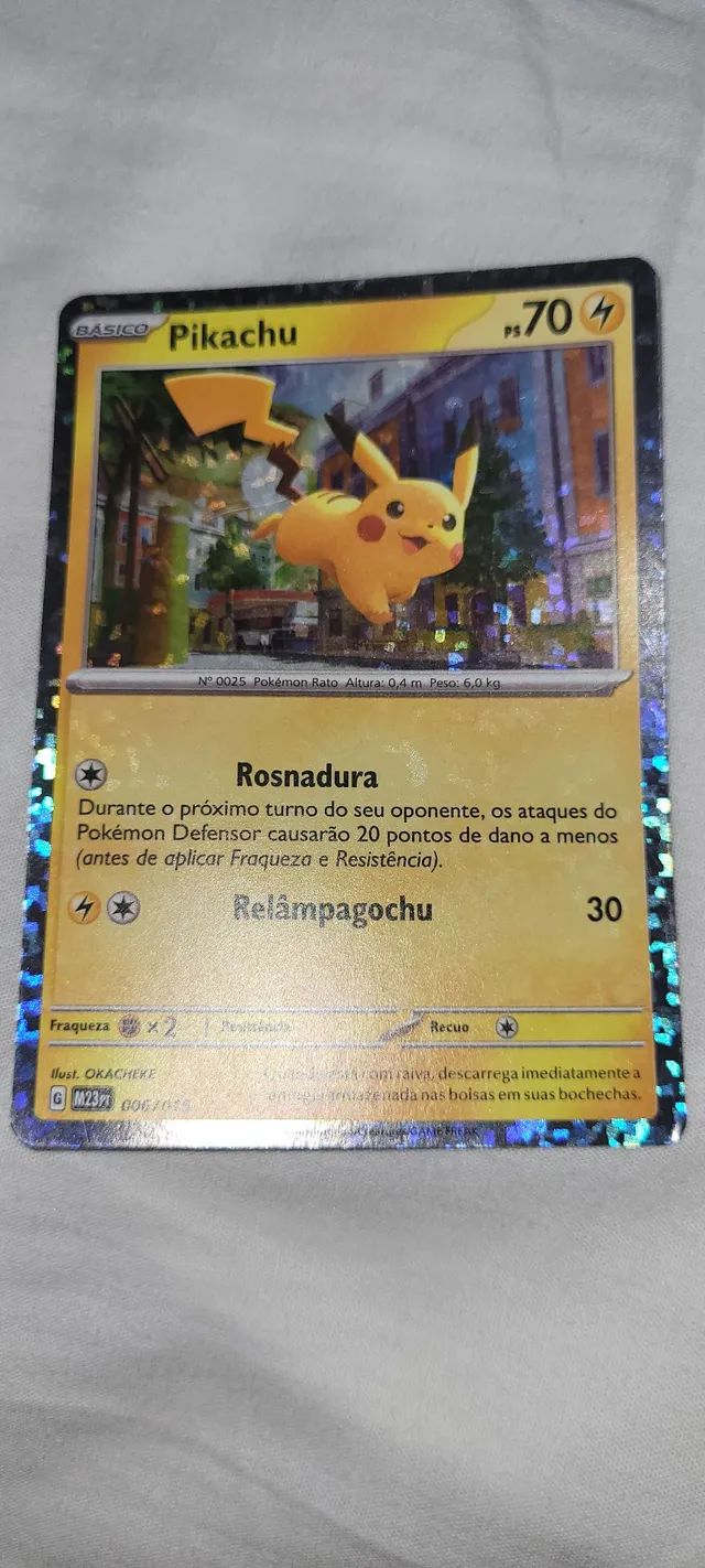 Carta pokemon pikachu  +33 anúncios na OLX Brasil