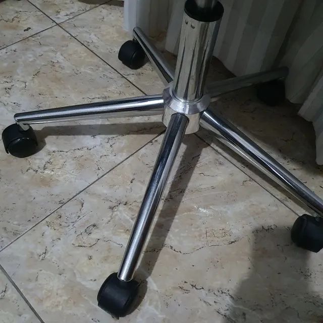 Cadeira giratória secretária (Leiam a descrição do anúncio) - Foto 3