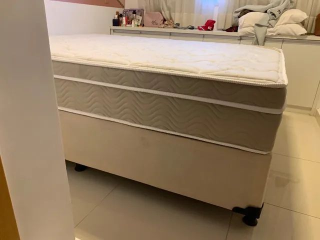 Cama box Queen Ortobom novo  - Foto 2