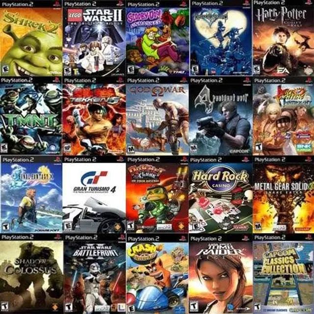 Jogos Playstation 2 — Videogames — São Joaquim da Barra