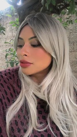 Wig-  com franja Platinada - Foto 3