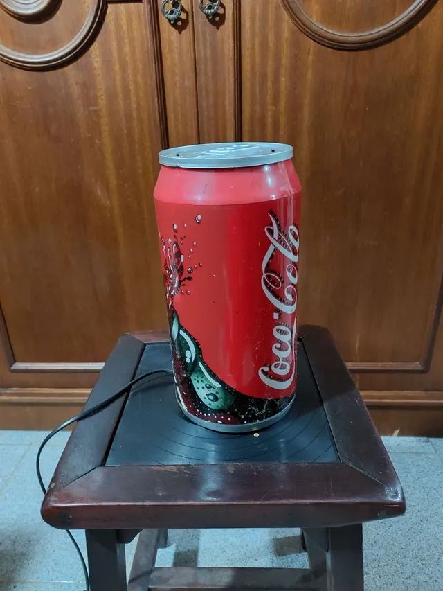 ABAJUR ANTIGO RARIDADE COCA COLA - Foto 3