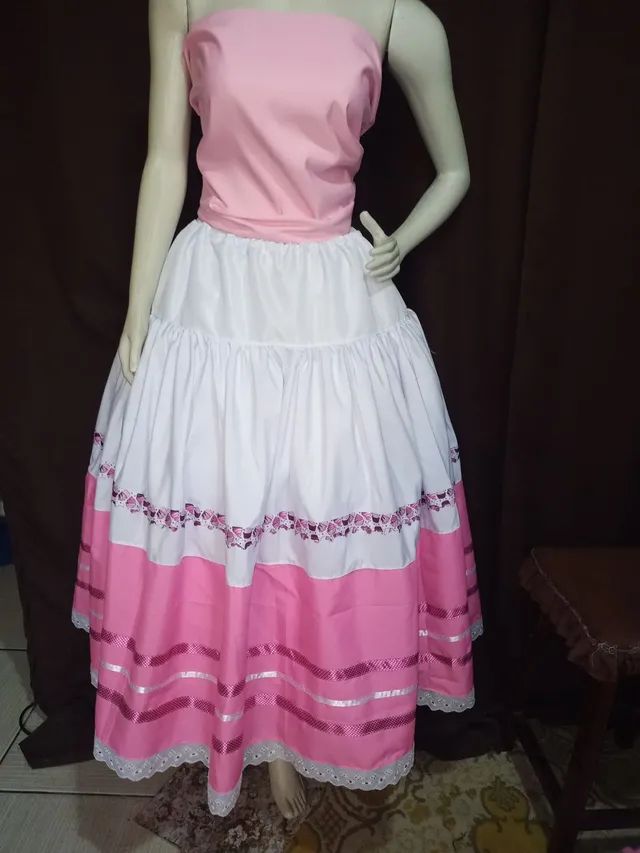 Roupa de santo saia criança erê candomblé umbanda