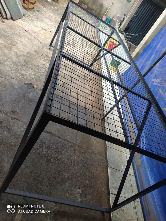 Mesa industrial reforçada para plantas  - Foto 2