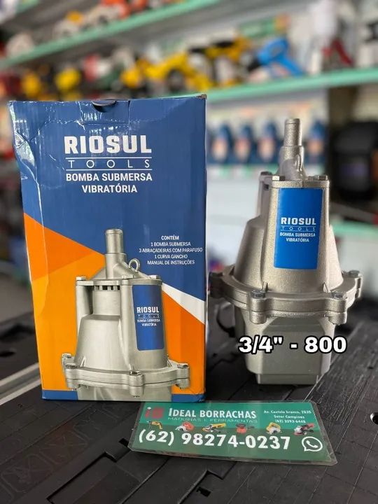 Bomba submersa cisterna sapo 3/4 ''  800