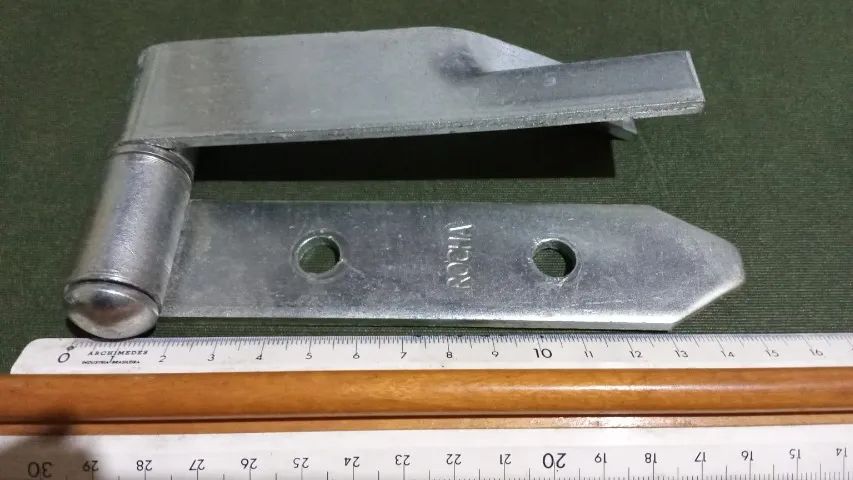 3 Dobradicas Rocha Tipo Leme Para Chumbar - Foto 4