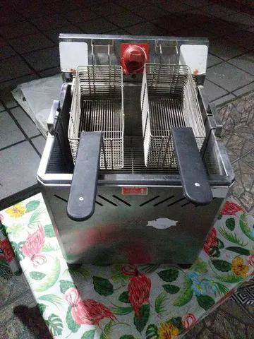 Fritadeira eletrica marchesoni  água e óleo usado  - Foto 2