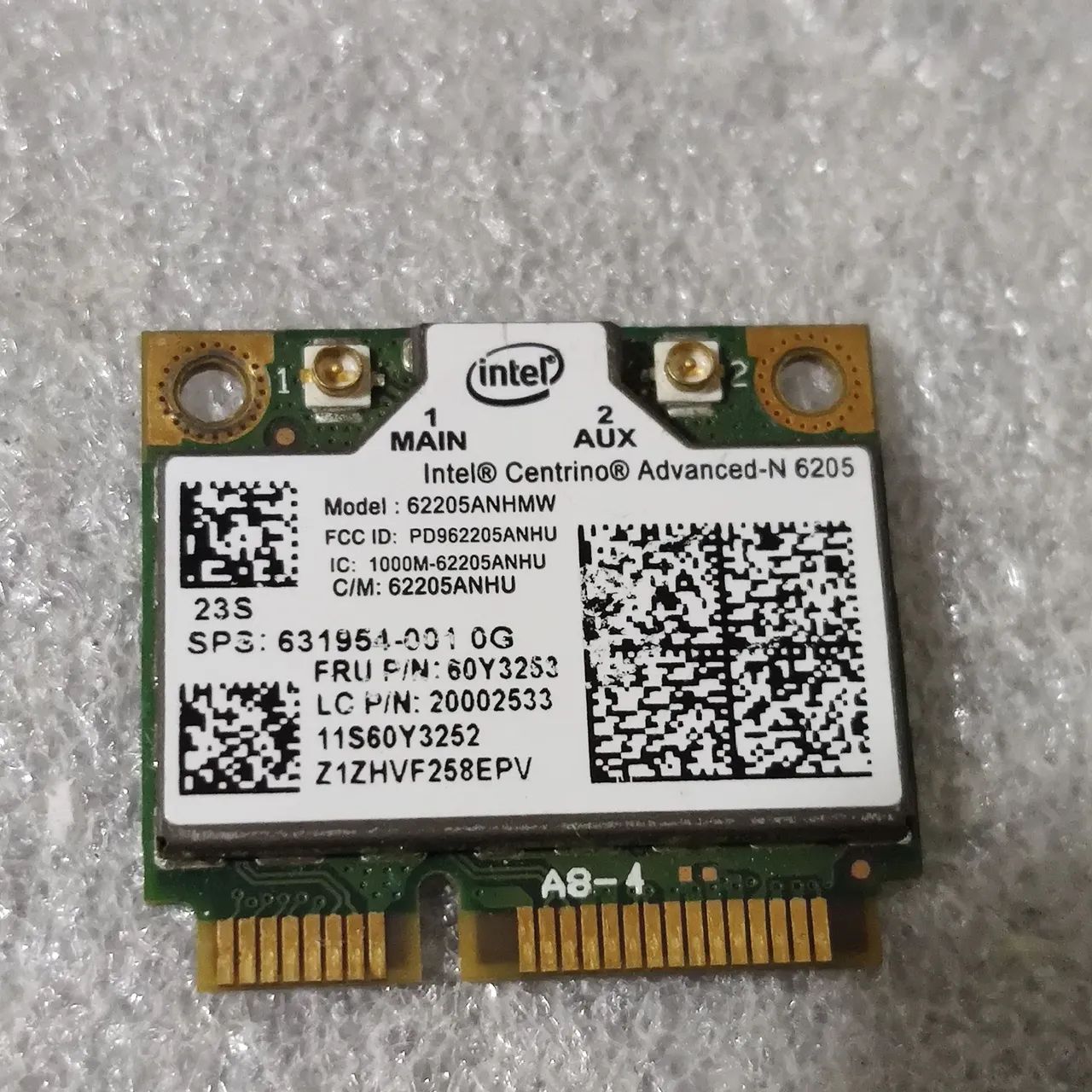 Placa wi-fi para notebook Intel Centrino advanced N 6205