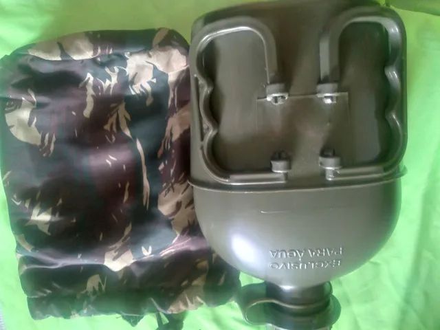  Cantil tipo militar com capa de camuflagem  - Foto 5