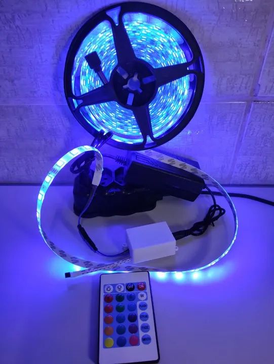 Fita de LED Multicolor e Colorida para Decoração  - Foto 3