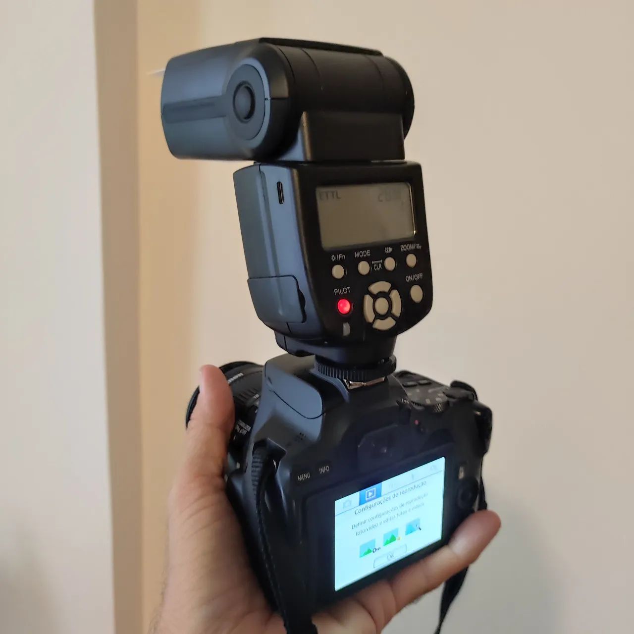 Flash Yongnuo Speedlite YN565EX III para CANON  DSLR - Foto 6