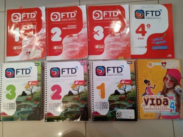 Livros ensino fundamental, 1, 2, 4 e 5 ano FTD Sistem de ensino Modulo 3, educação infanti - Foto 2
