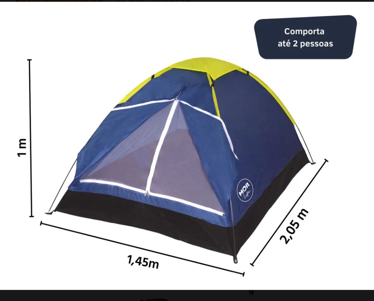 Barraca 2 lugares novas MOR 