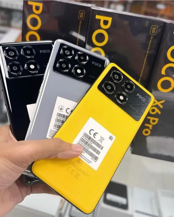 Poco X6 Pro 5G NFC 512GIGAS 12 Ram Novo Lacrado Global Garantia Capa e Película