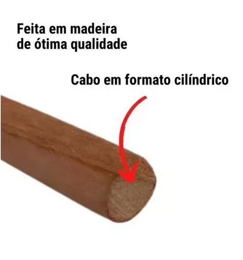 Colher De Pau 36cm Madeira - Foto 3