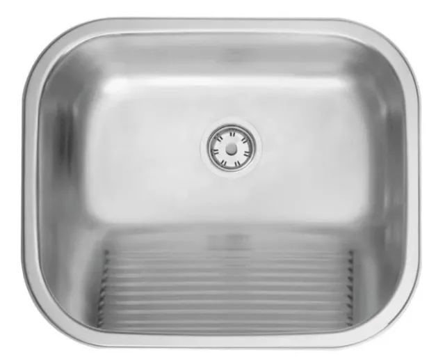 Tanque De Encaixe Aço Inox Acet. 50x40cm Tramontina *