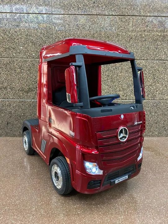 Carrinho Elétrico Caminhão Actros Infantil Novo Lj Oficial - Foto 3