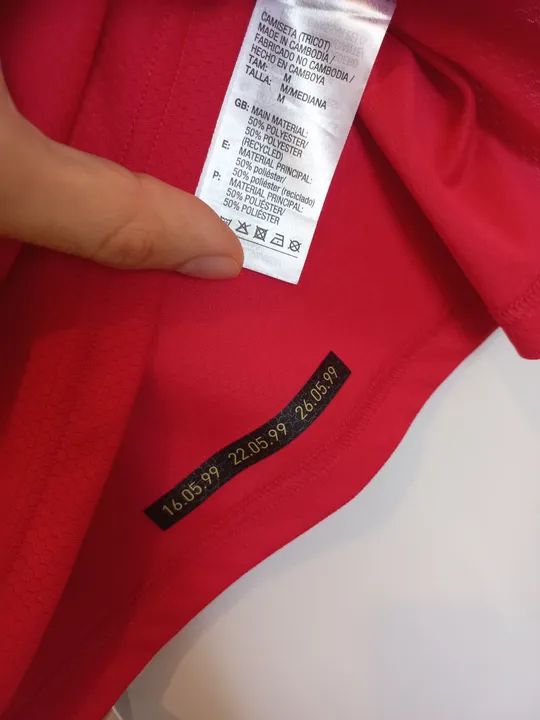 Camisa M manchester united 19/20 Original - Foto 2