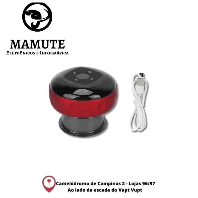 Massagem Inteligente Com Ventosa Recarregável Vacuo