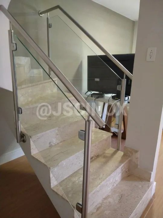 Corrimão de escada em aço inox - Foto 6
