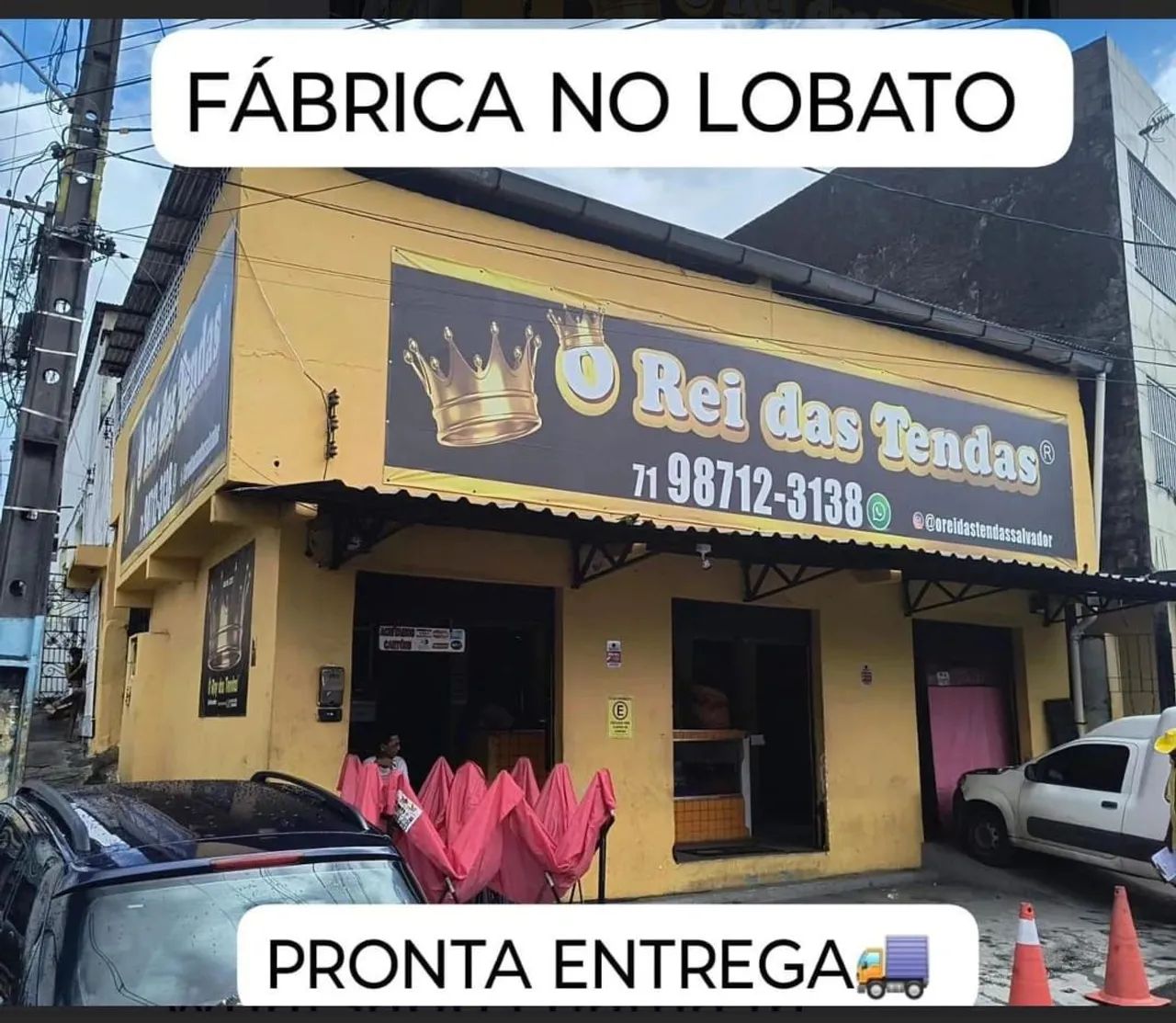 Tenda sanfonada 3x3 M Novo -OFERTA Ideal para eventos! - Foto 3