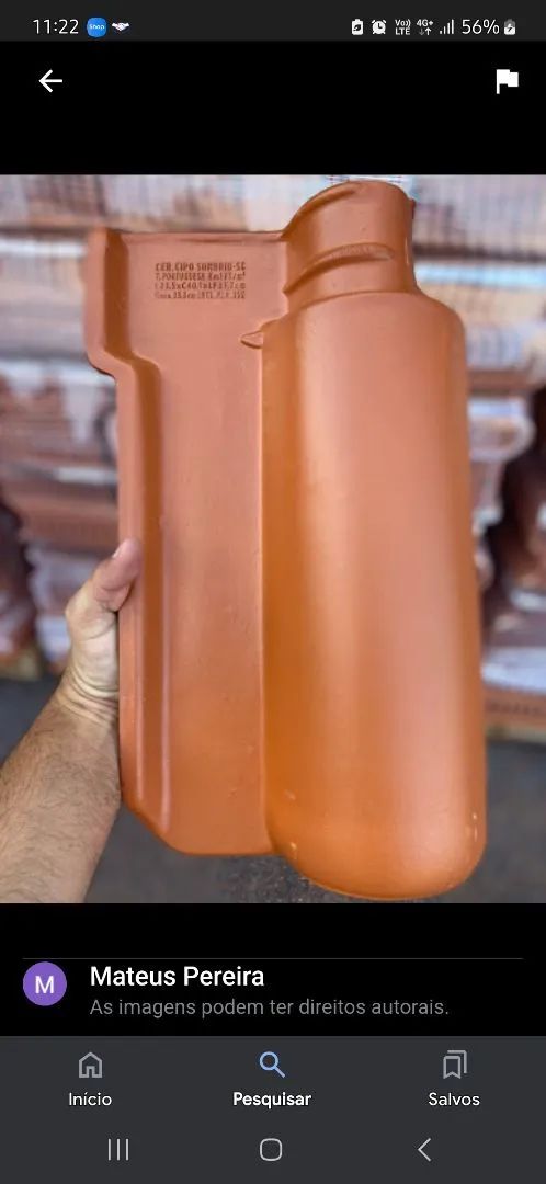 2000 Telhas cerâmicas PORTUGUESA com resina aplicada - Foto 3