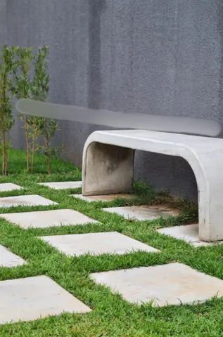 Banco ovalado 163x40x08cm