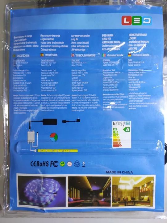 Fita de LED Multicolor e Colorida para Decoração  - Foto 4
