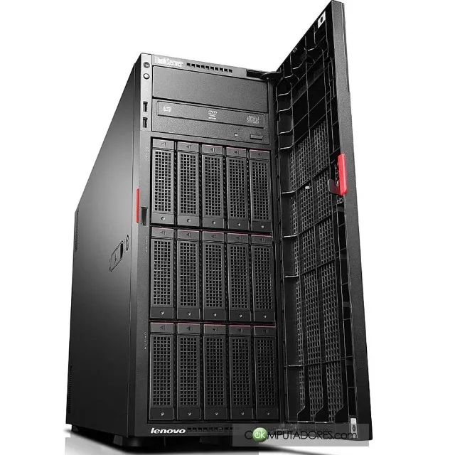 Servidor Lenovo Td350 a partir da pra montar com 32 cores 512gb e 200tb t640 t630 t440