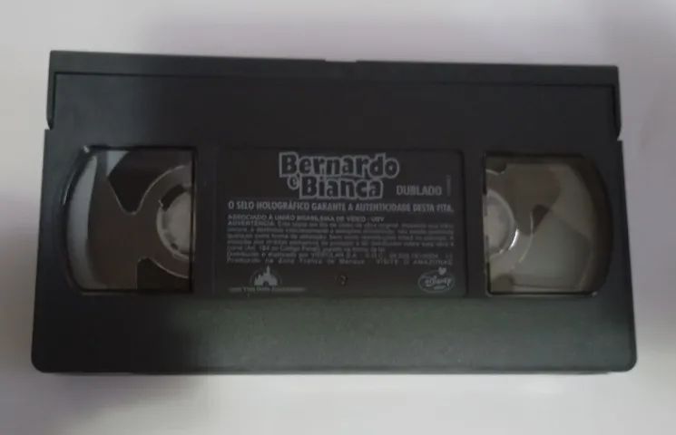 VHS Dublado Bernardo E Bianca ( Semi Novo ) - Foto 2