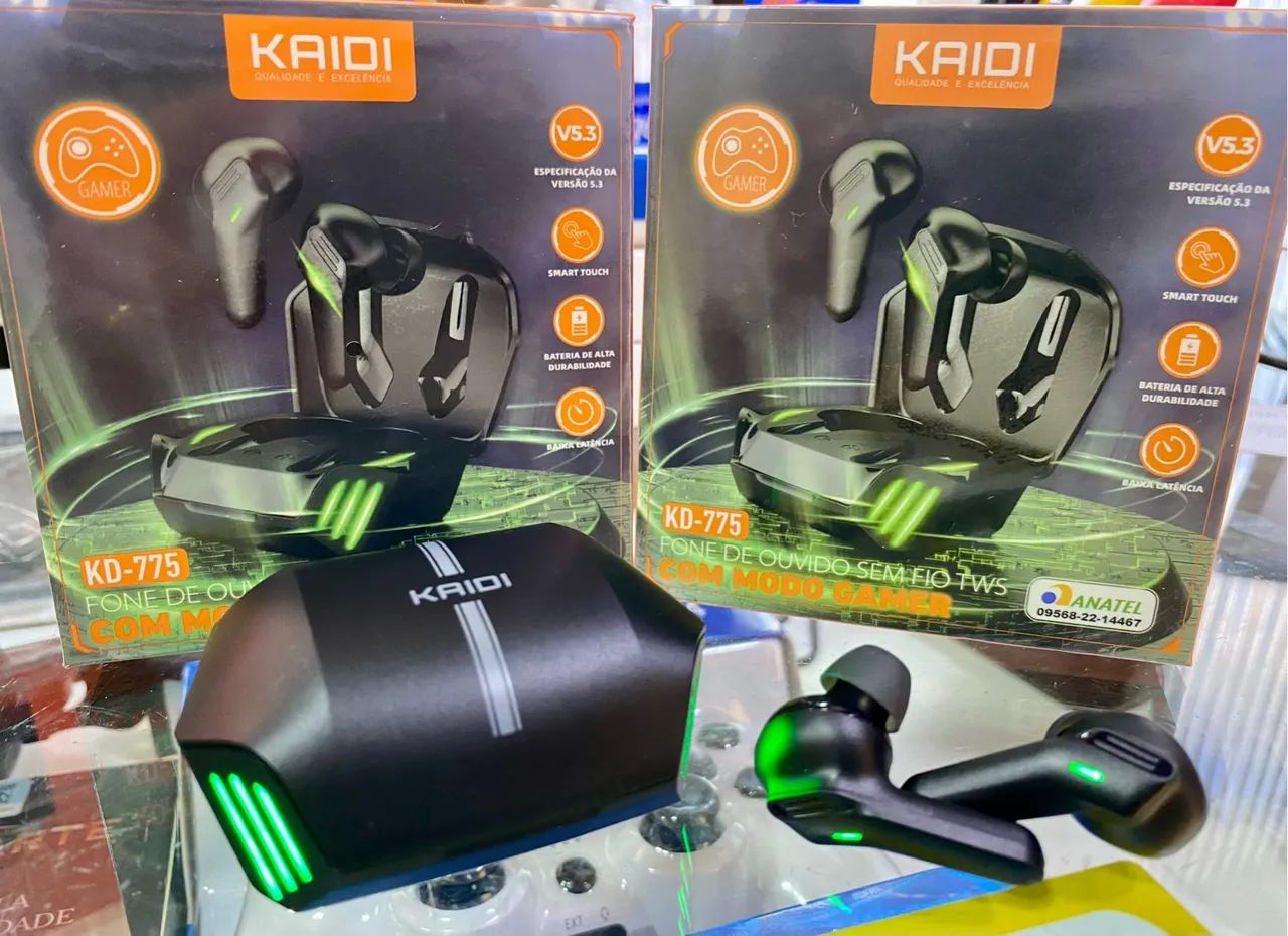 Fone Bluetooth KAIDI Gamer KD-775 - Foto 2