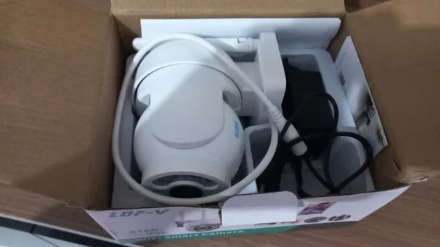 Câmera de segurança wi fi full hd externa a prova de água - Foto 2