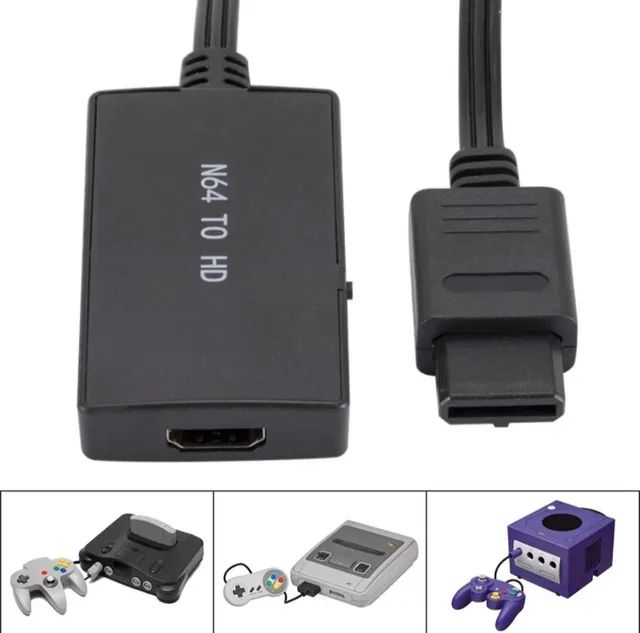 Adaptador HDMI para super Nintendo e n64
