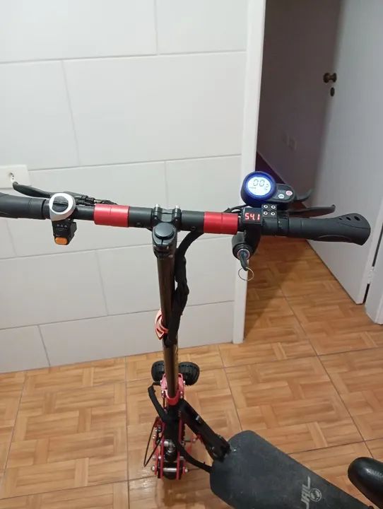 Patinete Elétrico Dobrável - semi-novo  - Foto 5