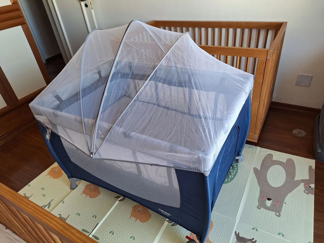 Berço-cercado para Bebê Infanti Stelle